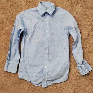 Boy's Blue Dress Shirt